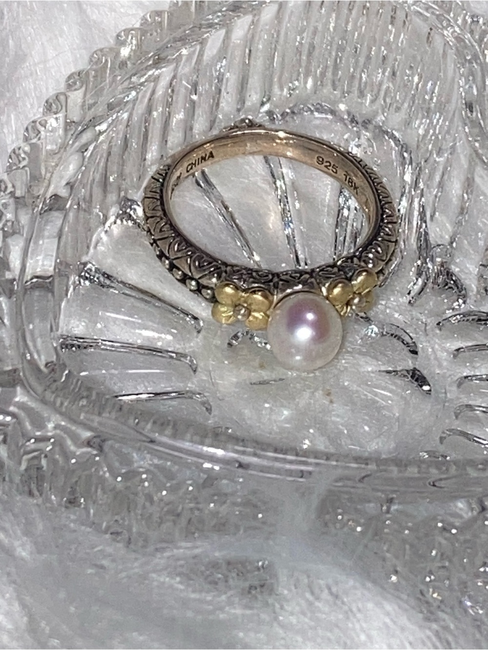 Barbara Bixby Pearl Ring